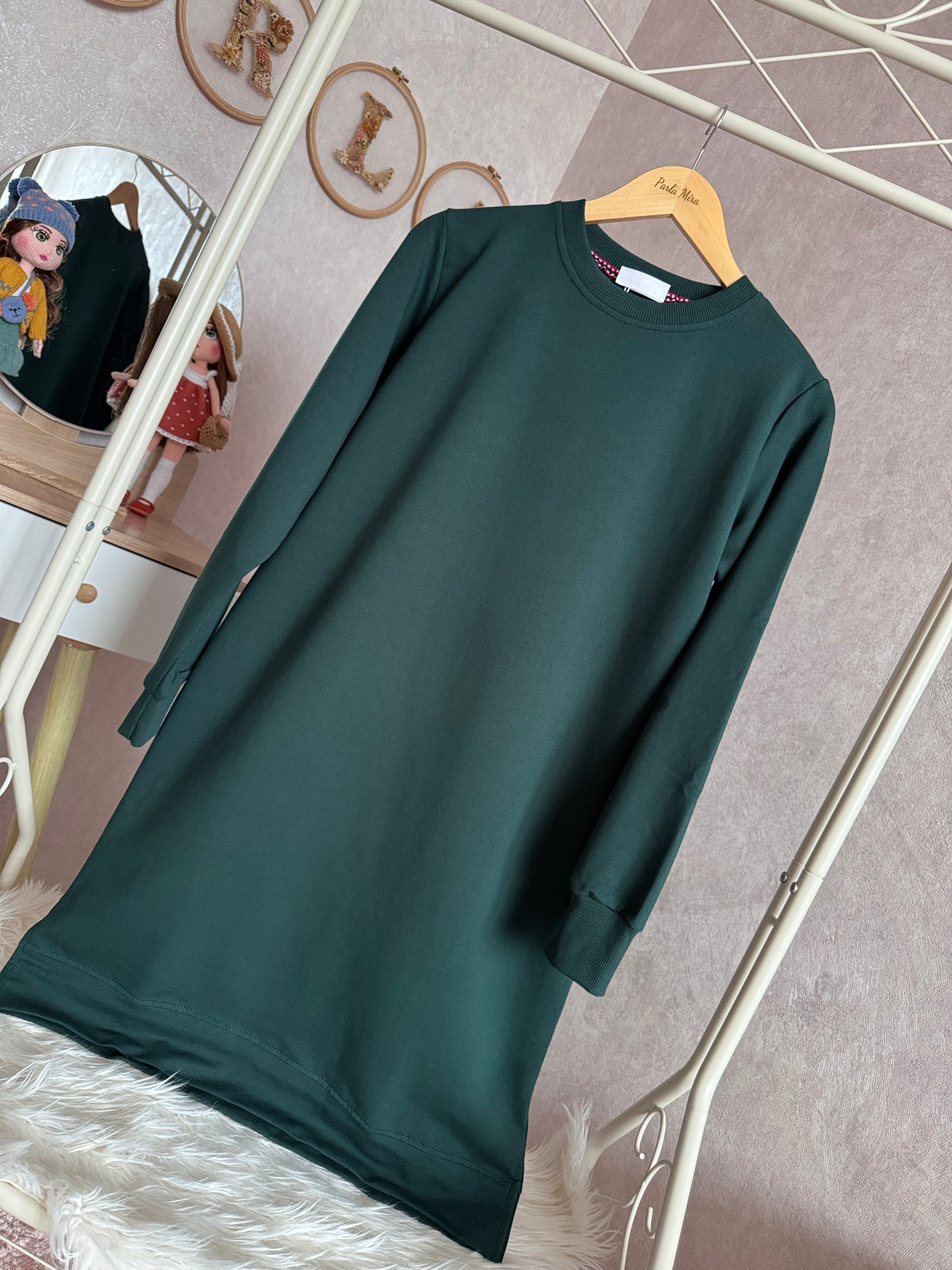 Düz tunik, Zümrüt