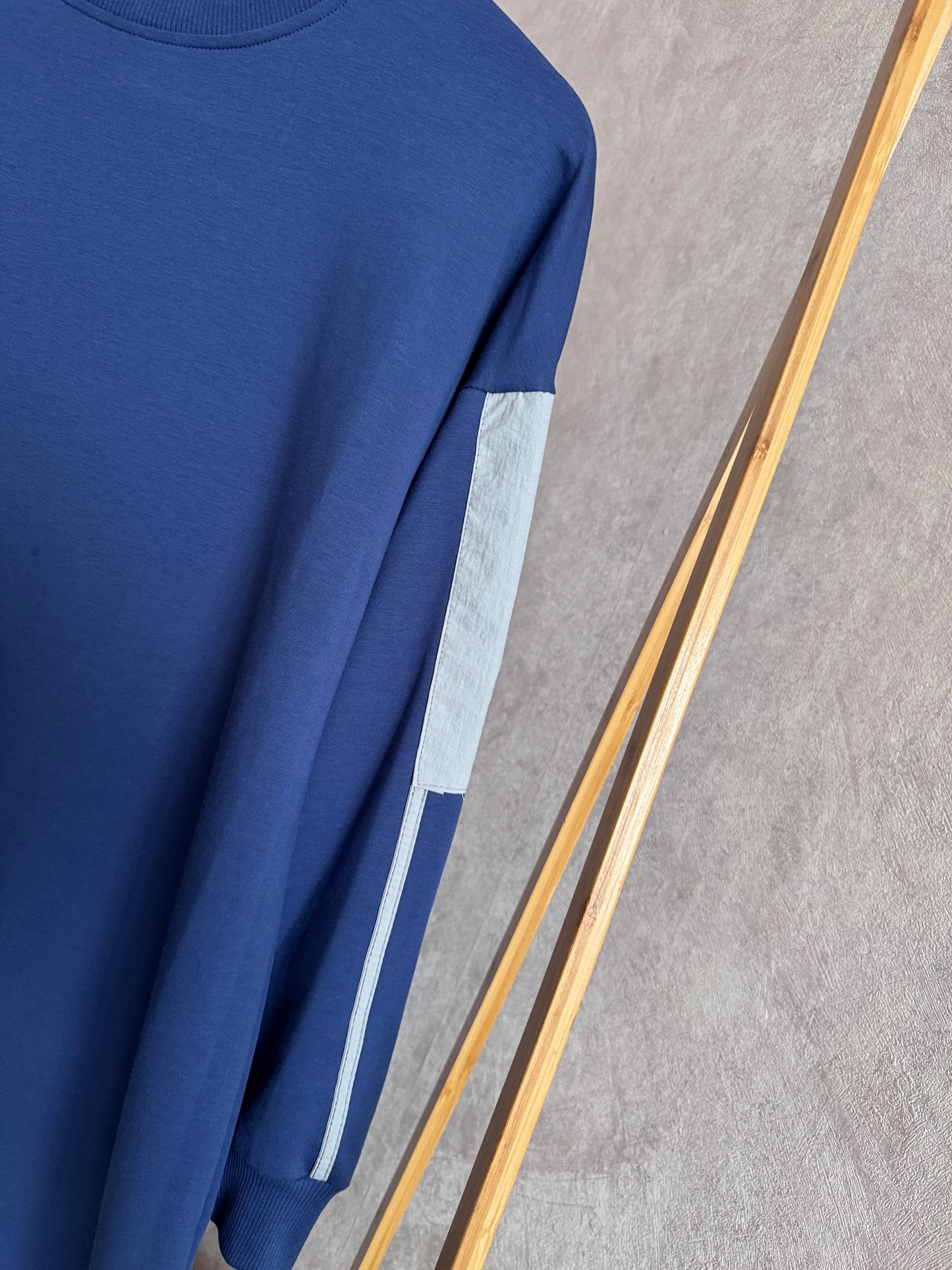 Kolları paraşüt detaylı tunik, indigo (40-46 beden)