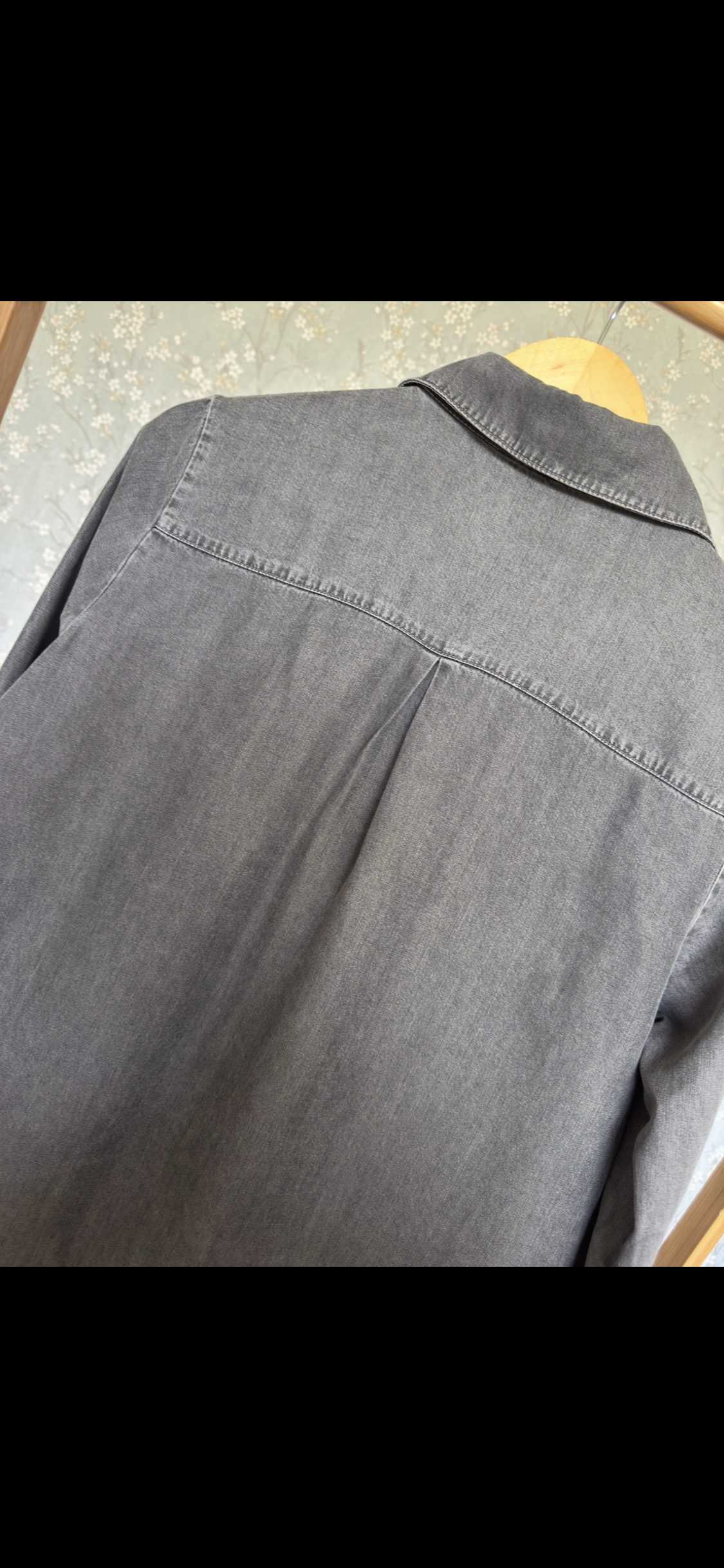 Bahar denim, kap-tunik, gri