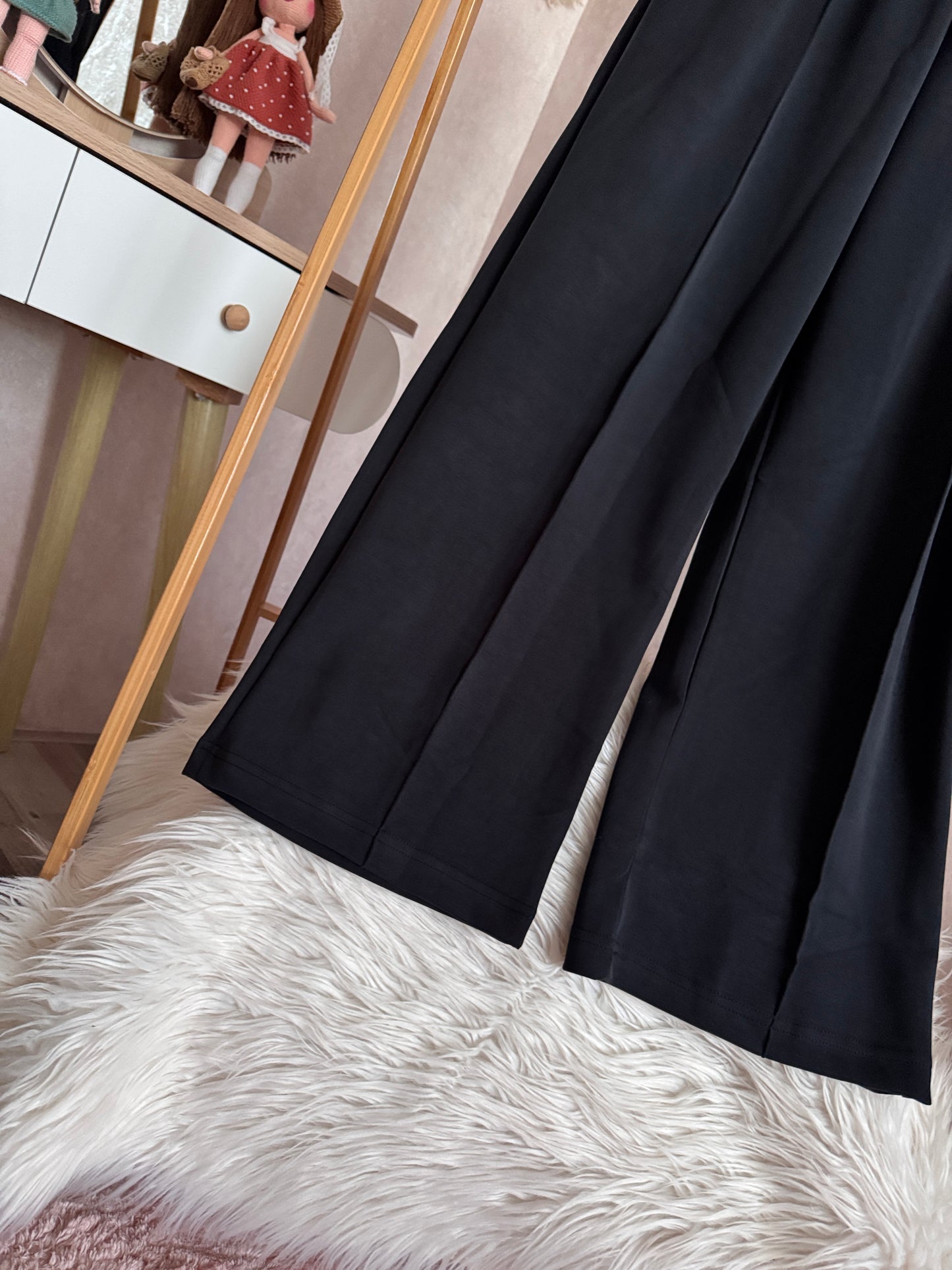 A kalite orijinal oysho kumaş takım, siyah