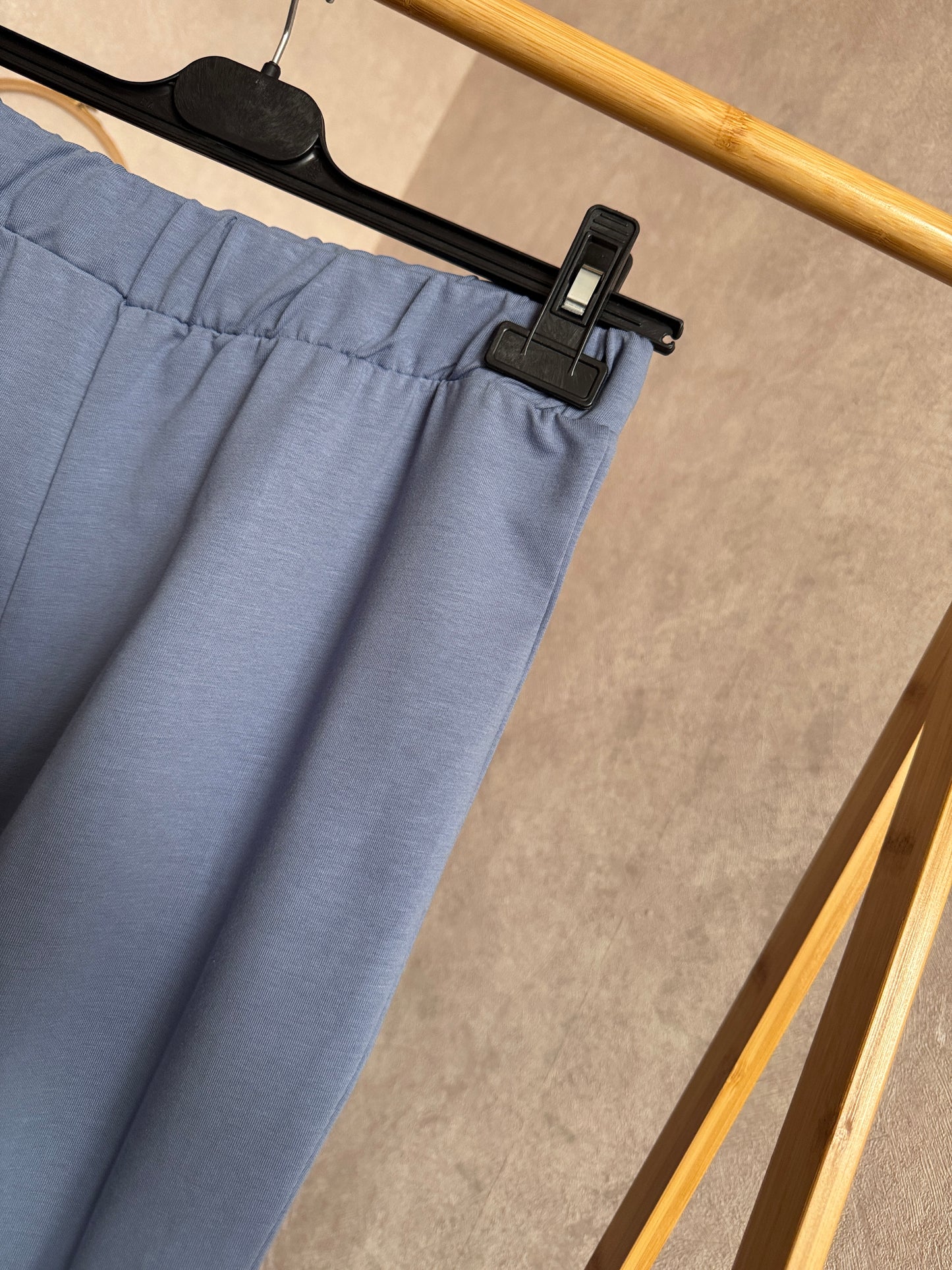 Tunik kolu cep detaylı takım mavi (40-46 beden)