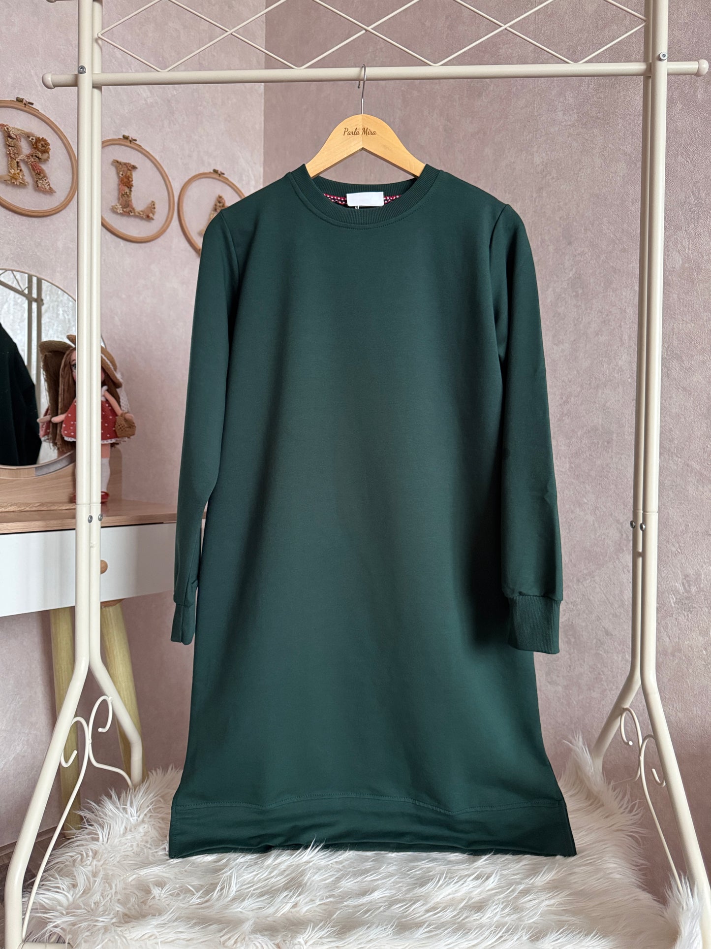 Düz tunik, Zümrüt