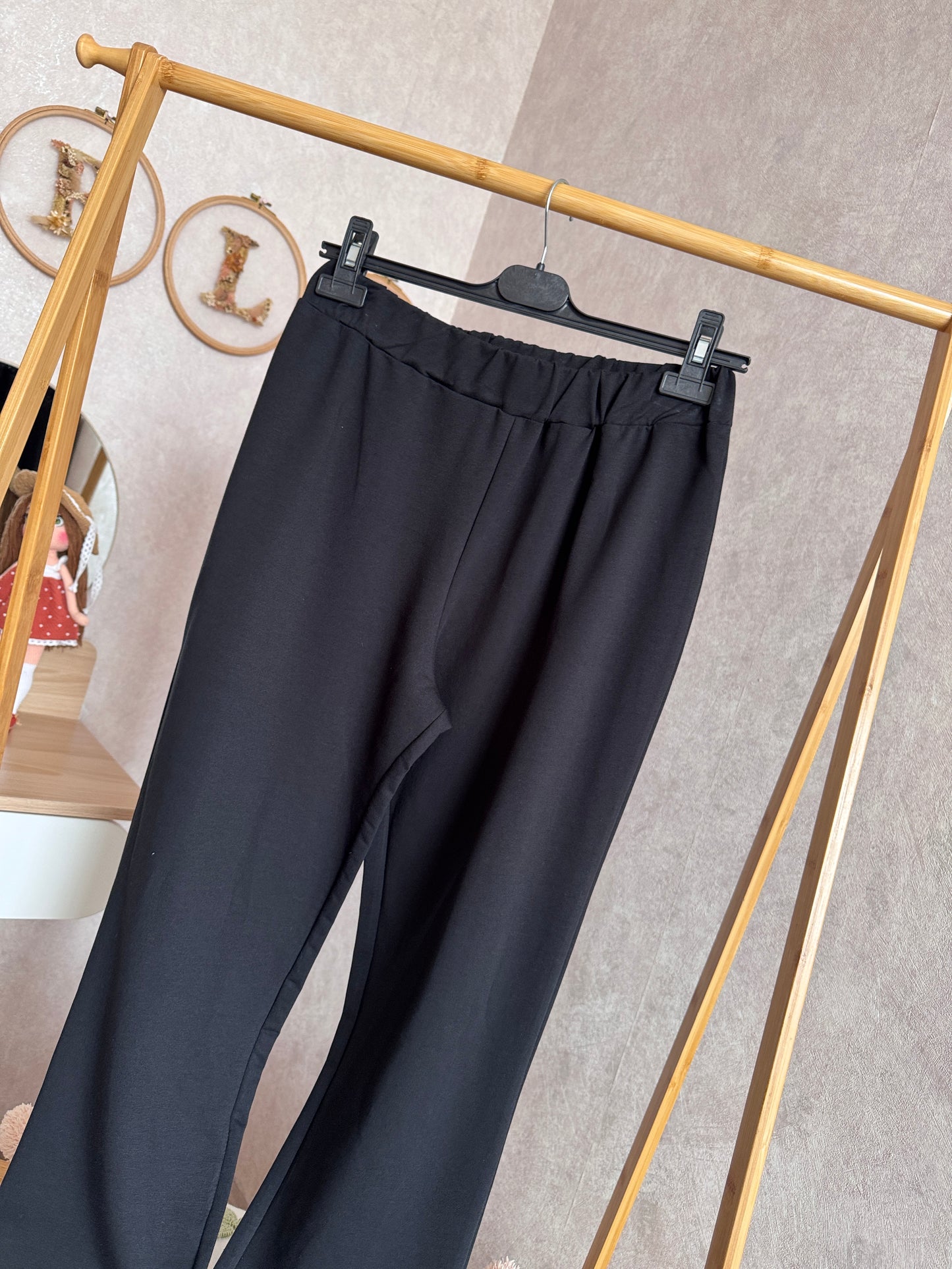 Tunik kolu cep detaylı takım siyah(40-46 beden)
