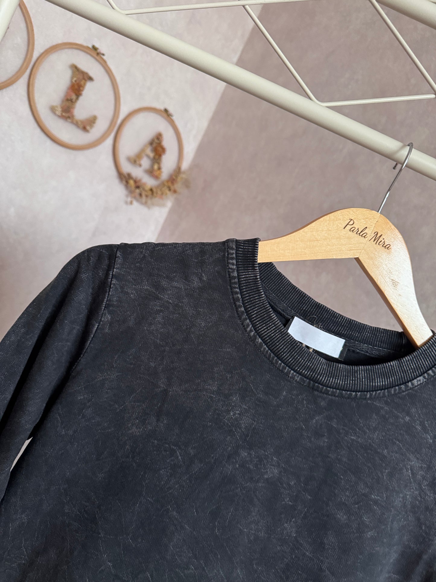 %100 pamuk tunik, siyah