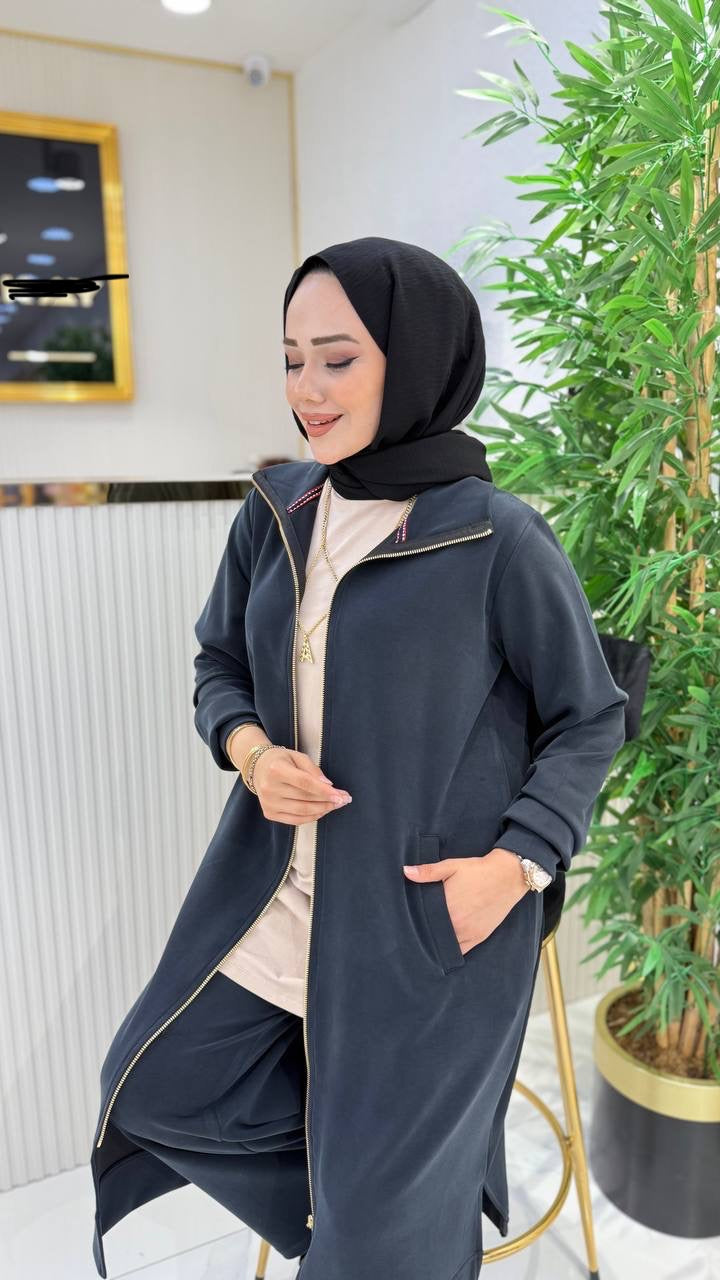 A kalite orijinal oysho kumaş takım, siyah