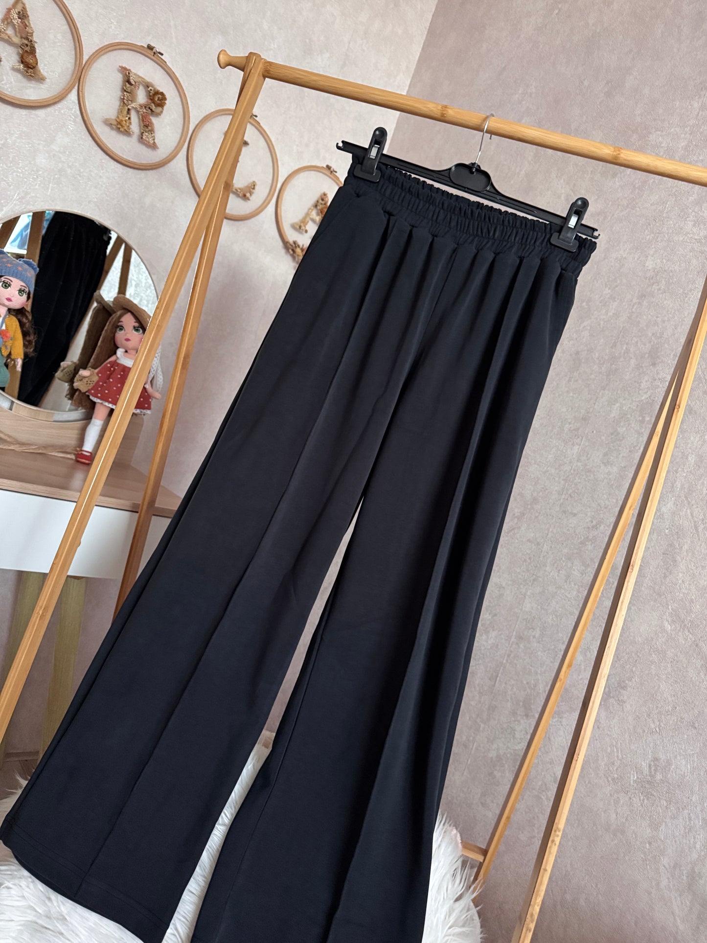 A kalite orijinal oysho kumaş takım, siyah