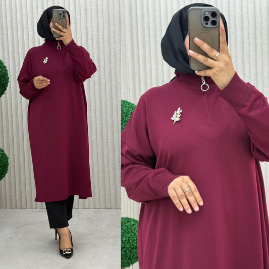 Merserize tunik, mürdüm