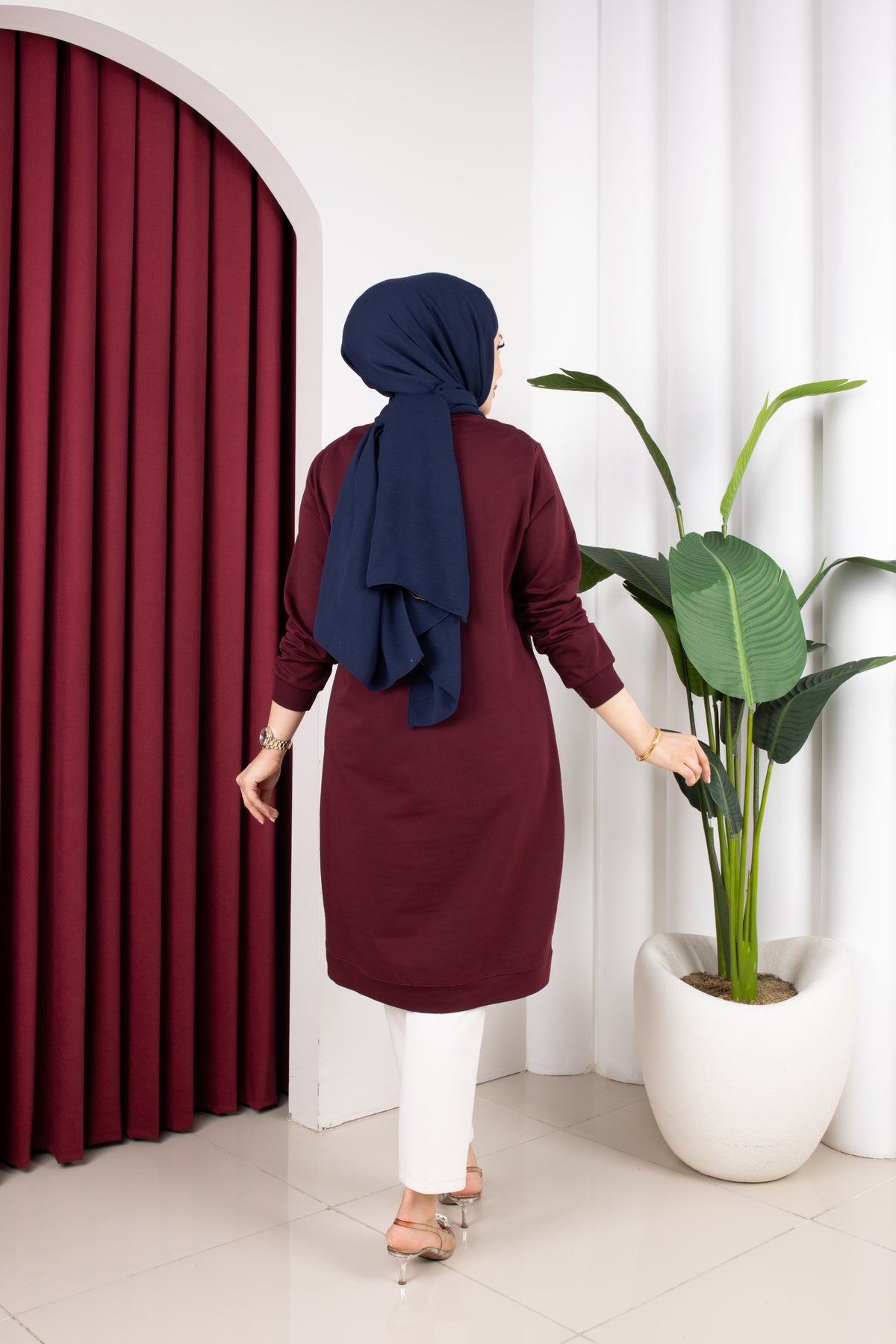 Bade tunik, mürdüm