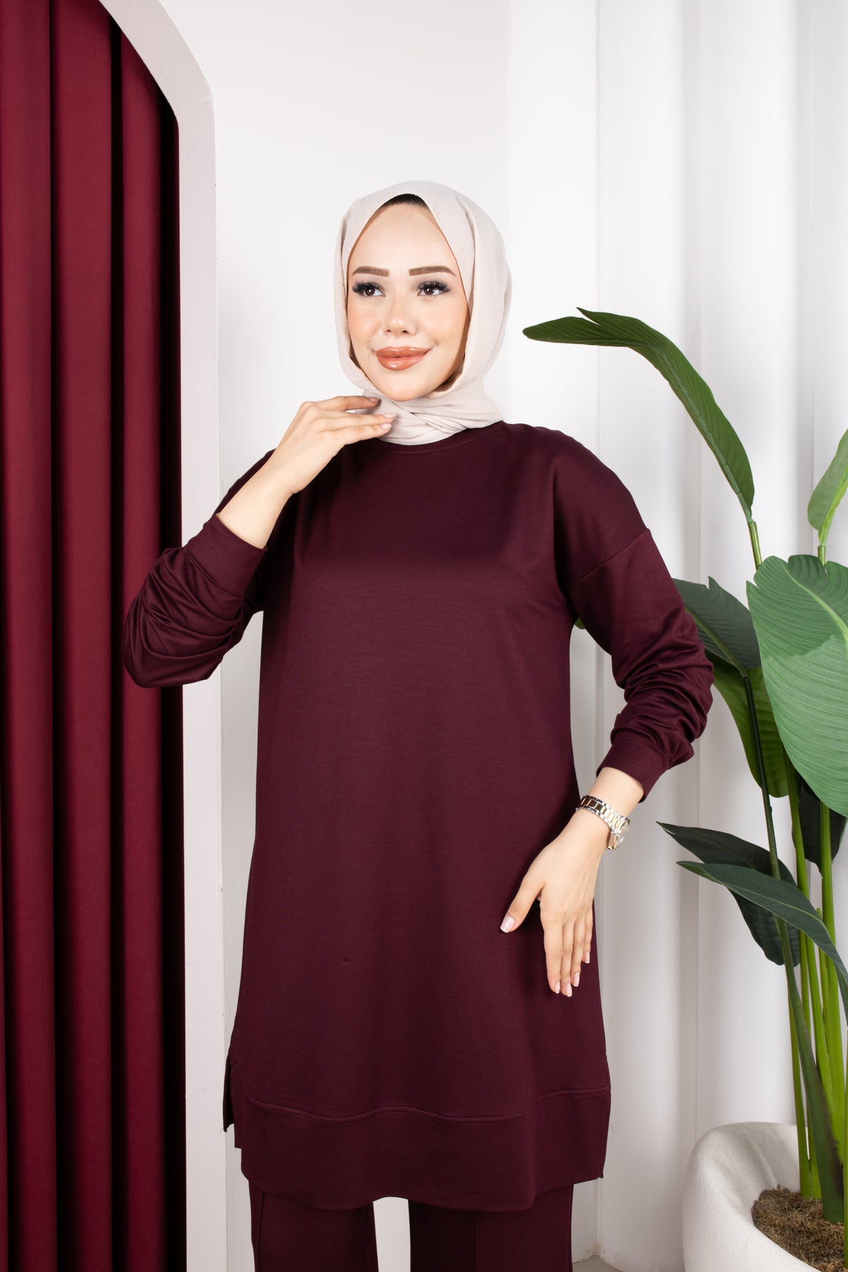Karin takım, bordo