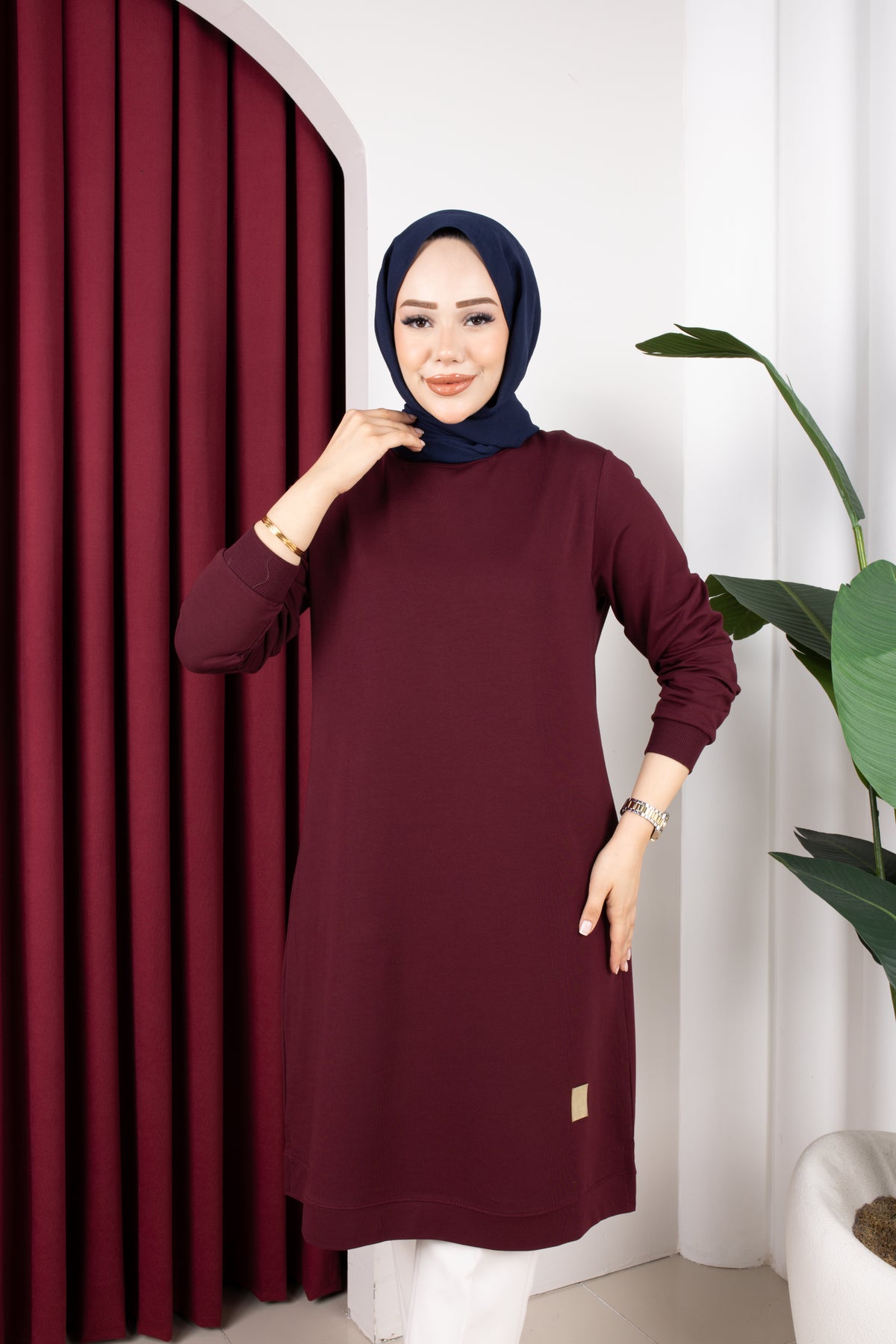 Bade tunik, mürdüm