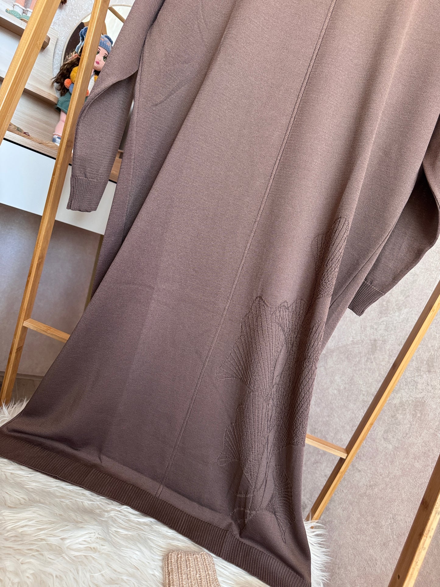 Triko tunik, toprak rengi