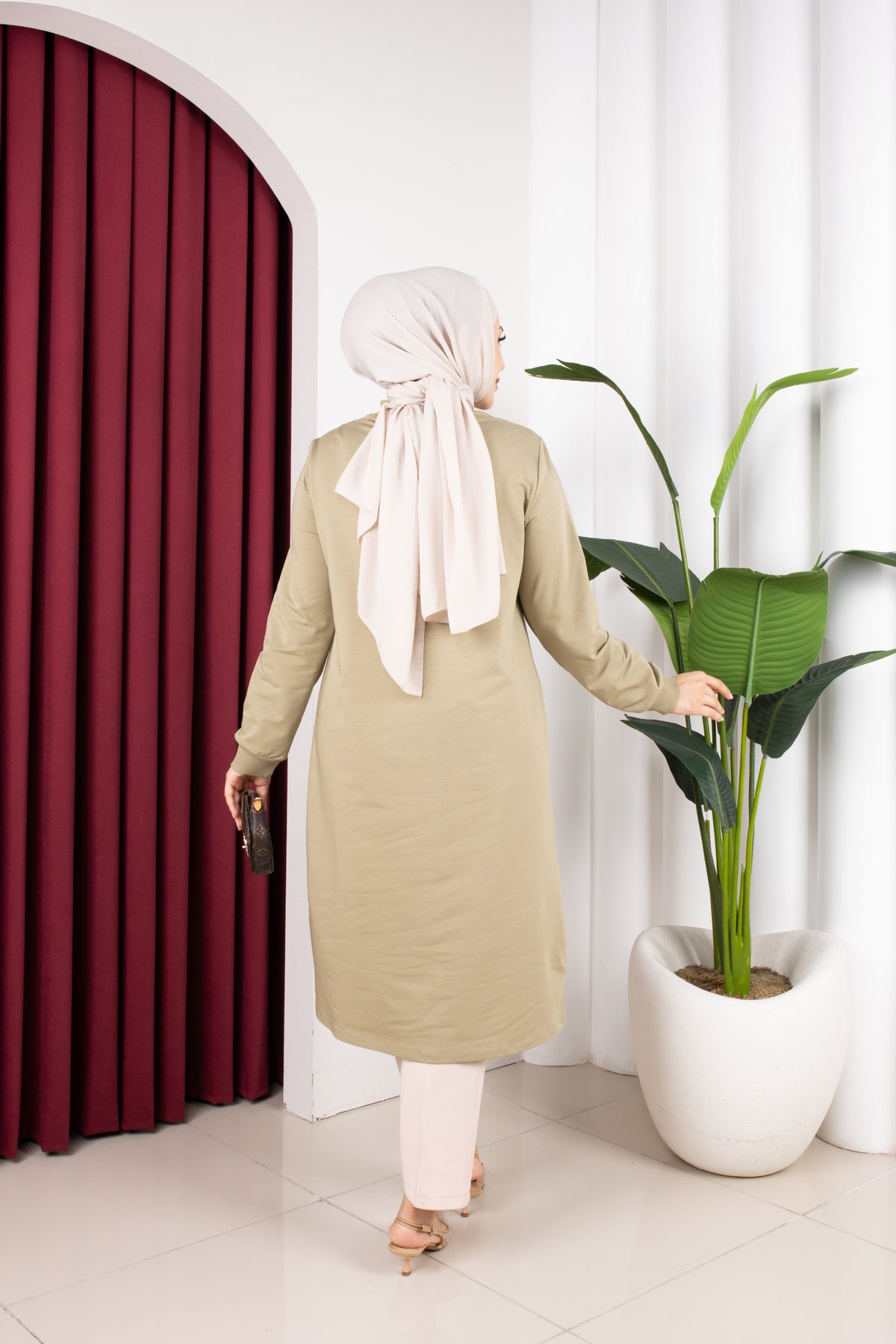 Name tunik, fıstık yeşili