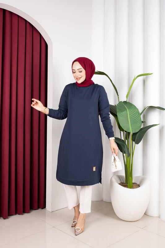 Bade tunik, lacivert