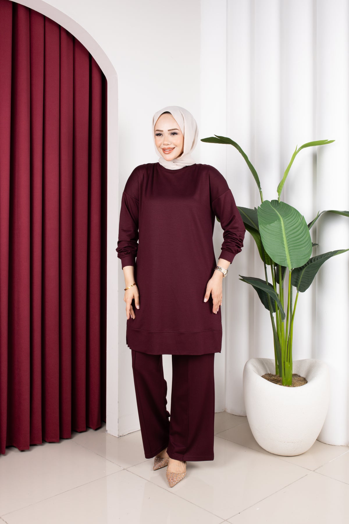 Karin takım, bordo
