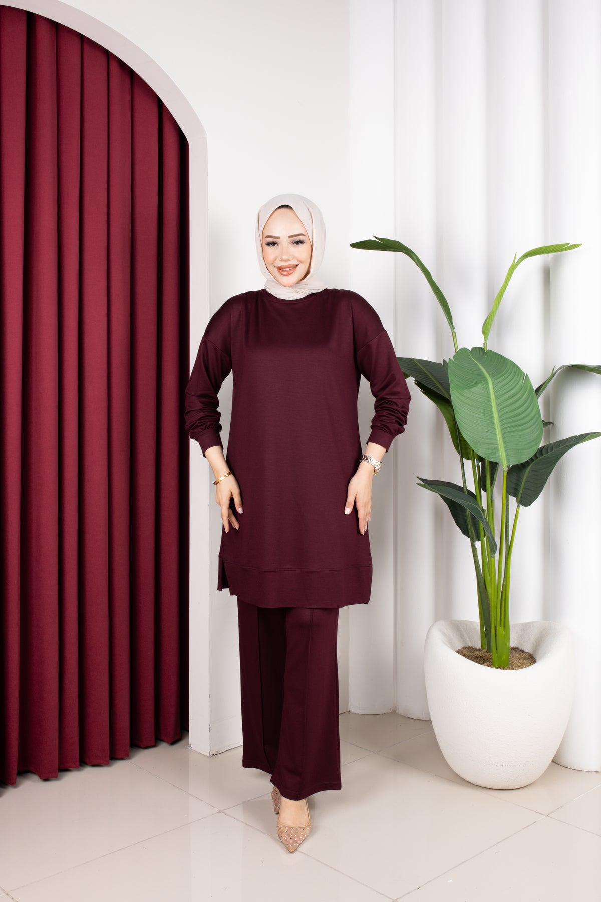 Karin takım, bordo