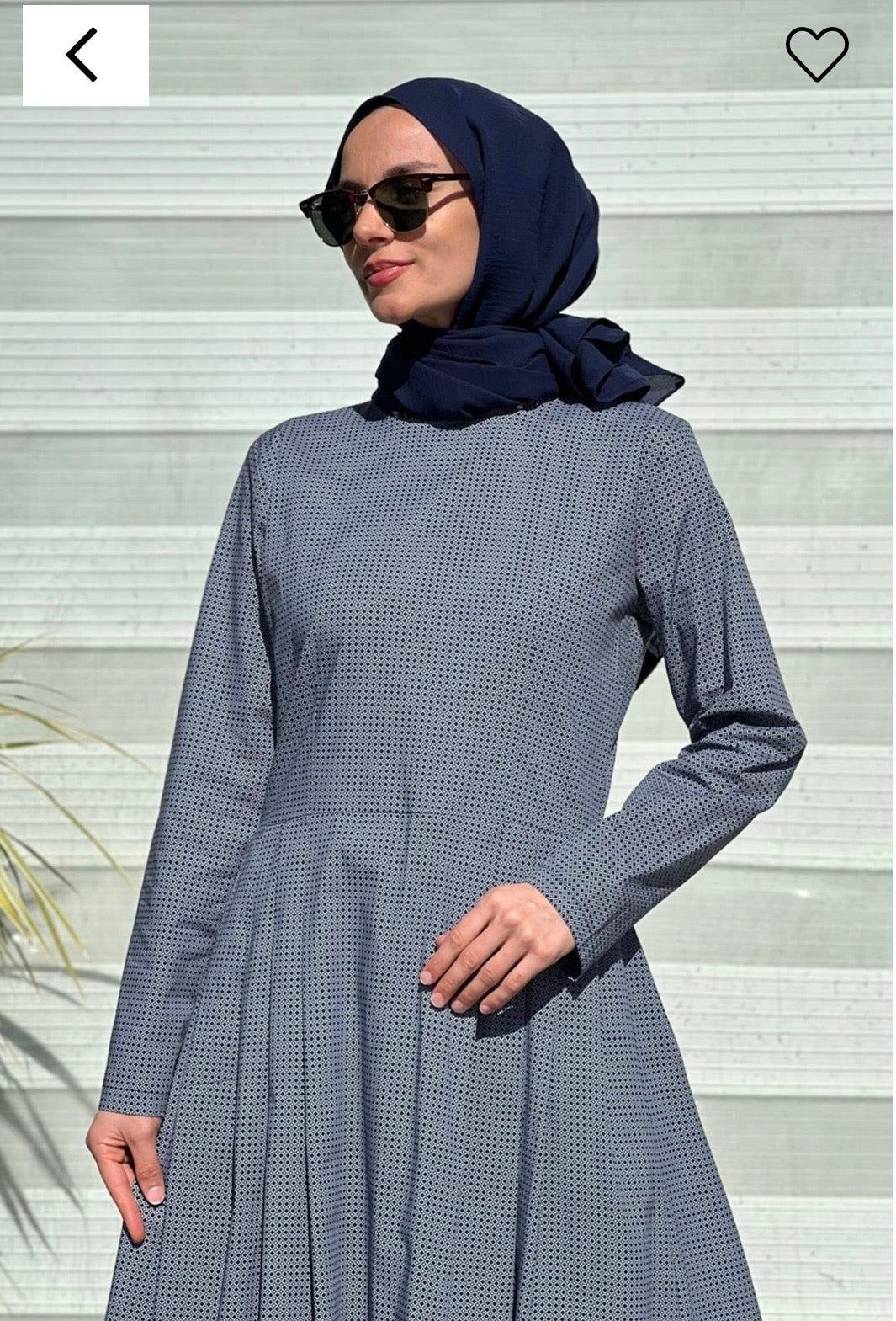 Berrak pileli elbise