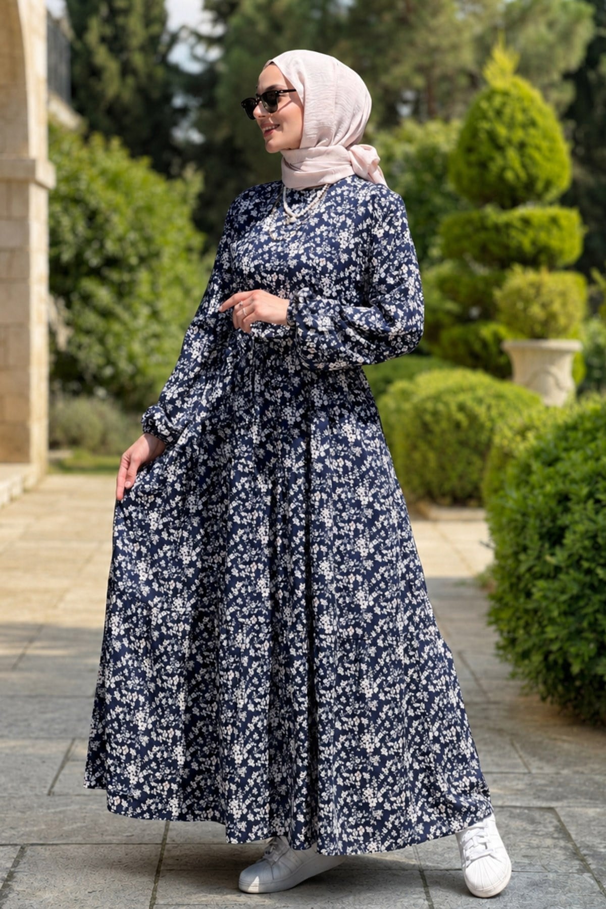 Rumeysa desenli elbise