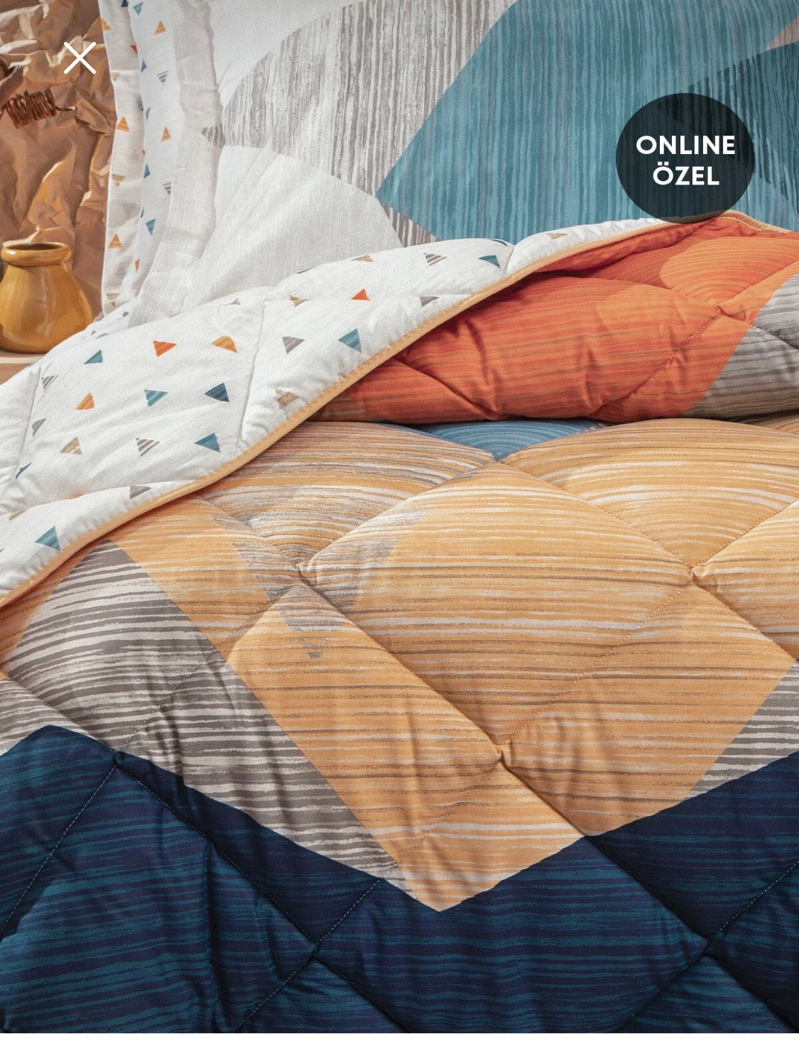 Ada uyku seti, çift kişilik