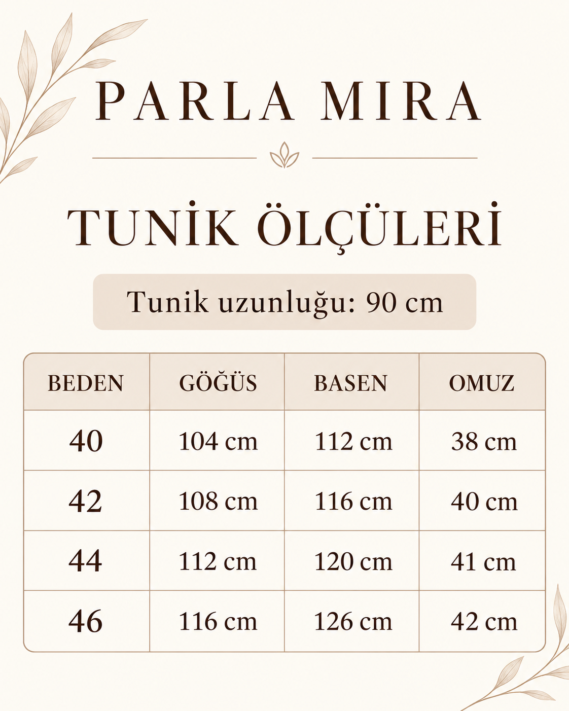 Aslı tunik, kahve