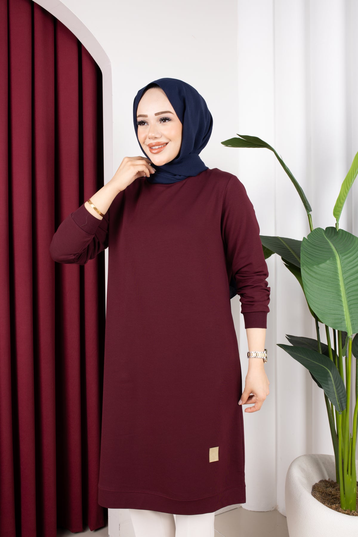 Bade tunik, mürdüm