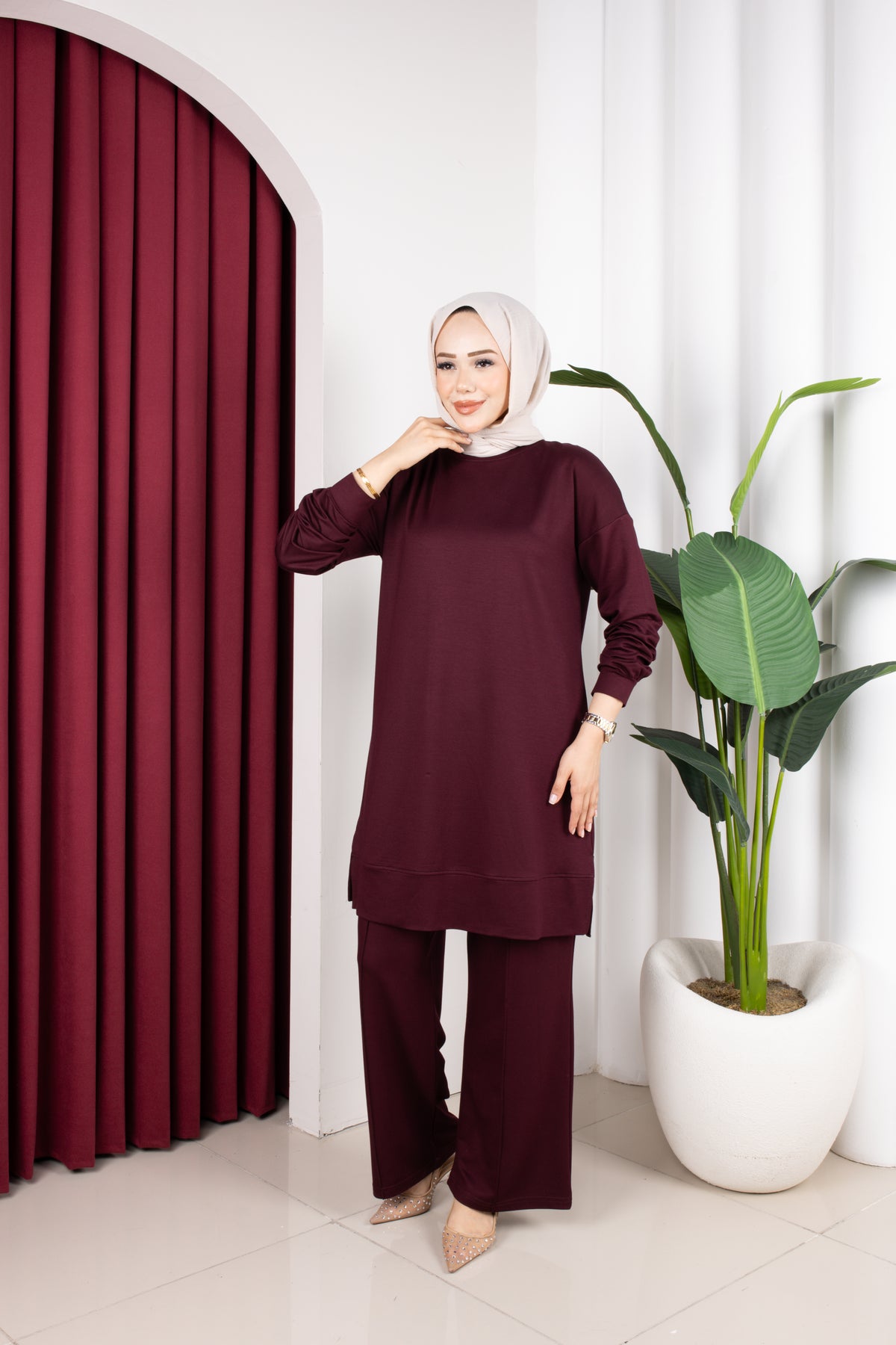 Karin takım, bordo