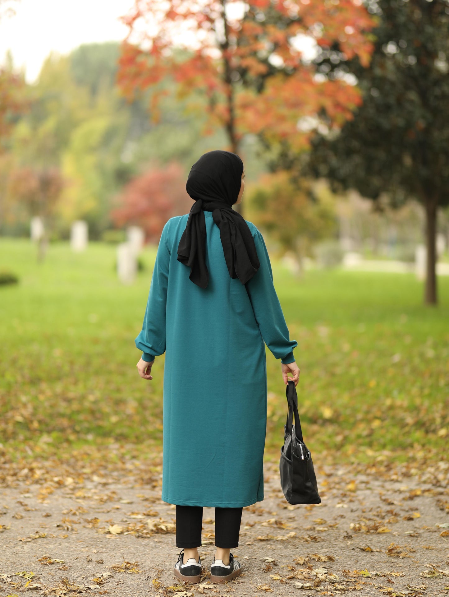 Nevada 120 cm sweat tunik, petrol