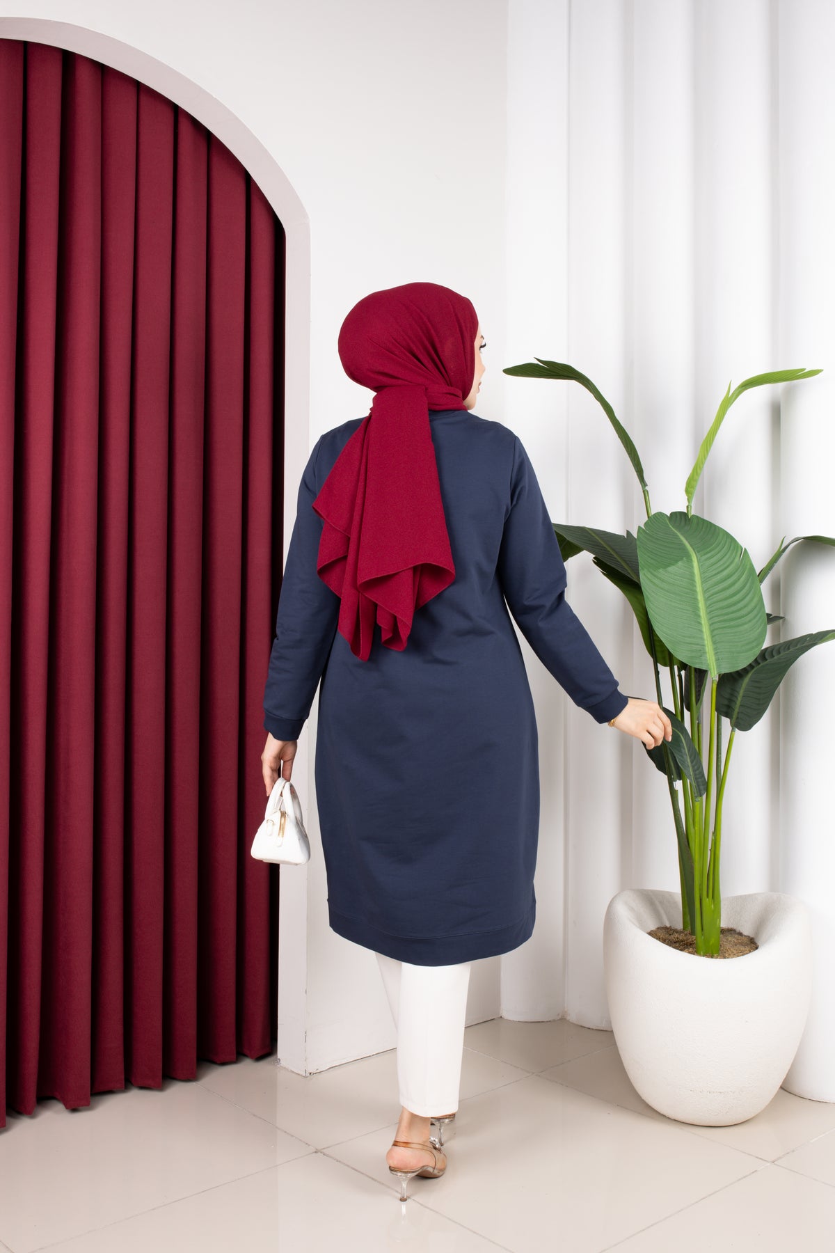 Bade tunik, lacivert