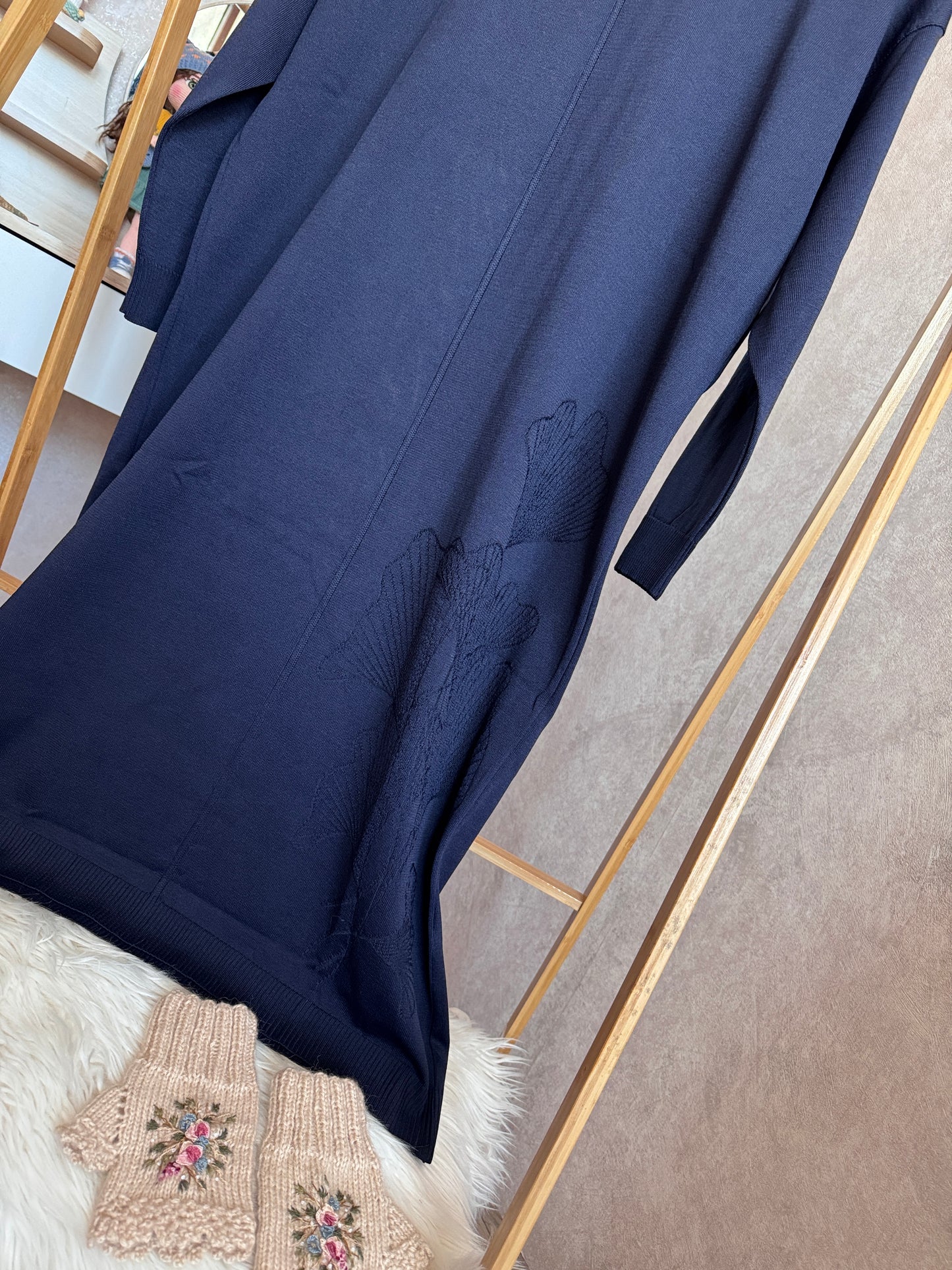 Triko tunik, lacivert