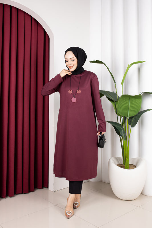 Selen tunik, mürdüm