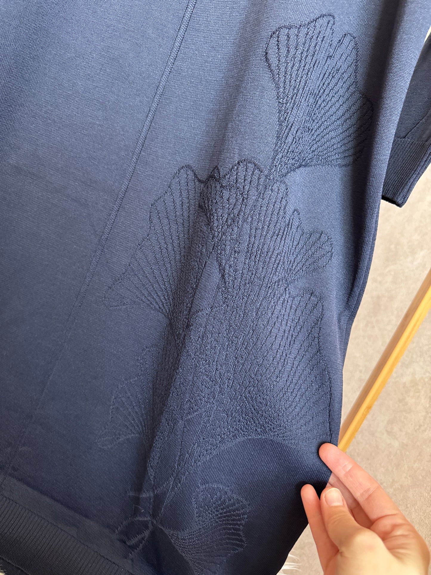 Triko tunik, lacivert