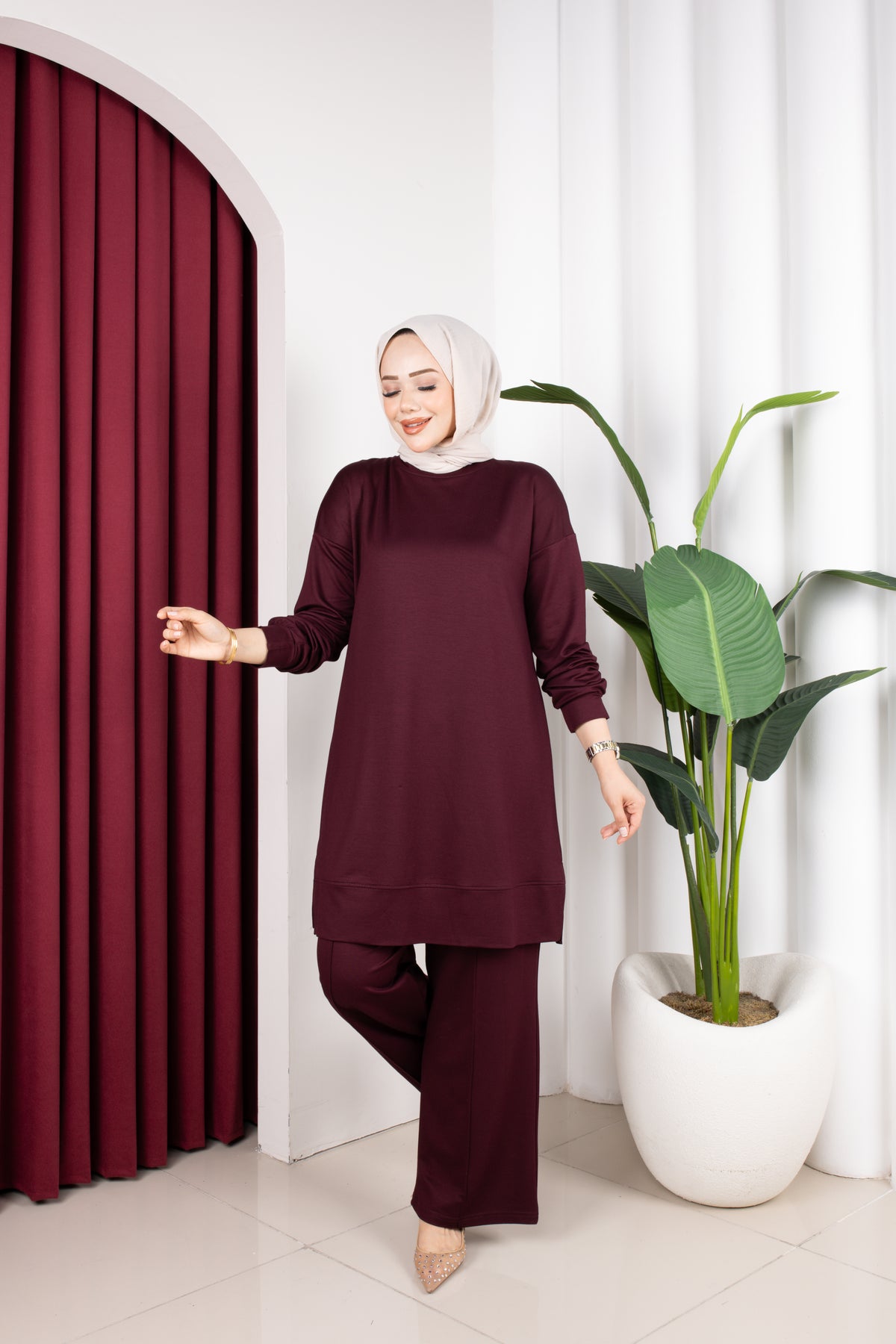 Karin takım, bordo