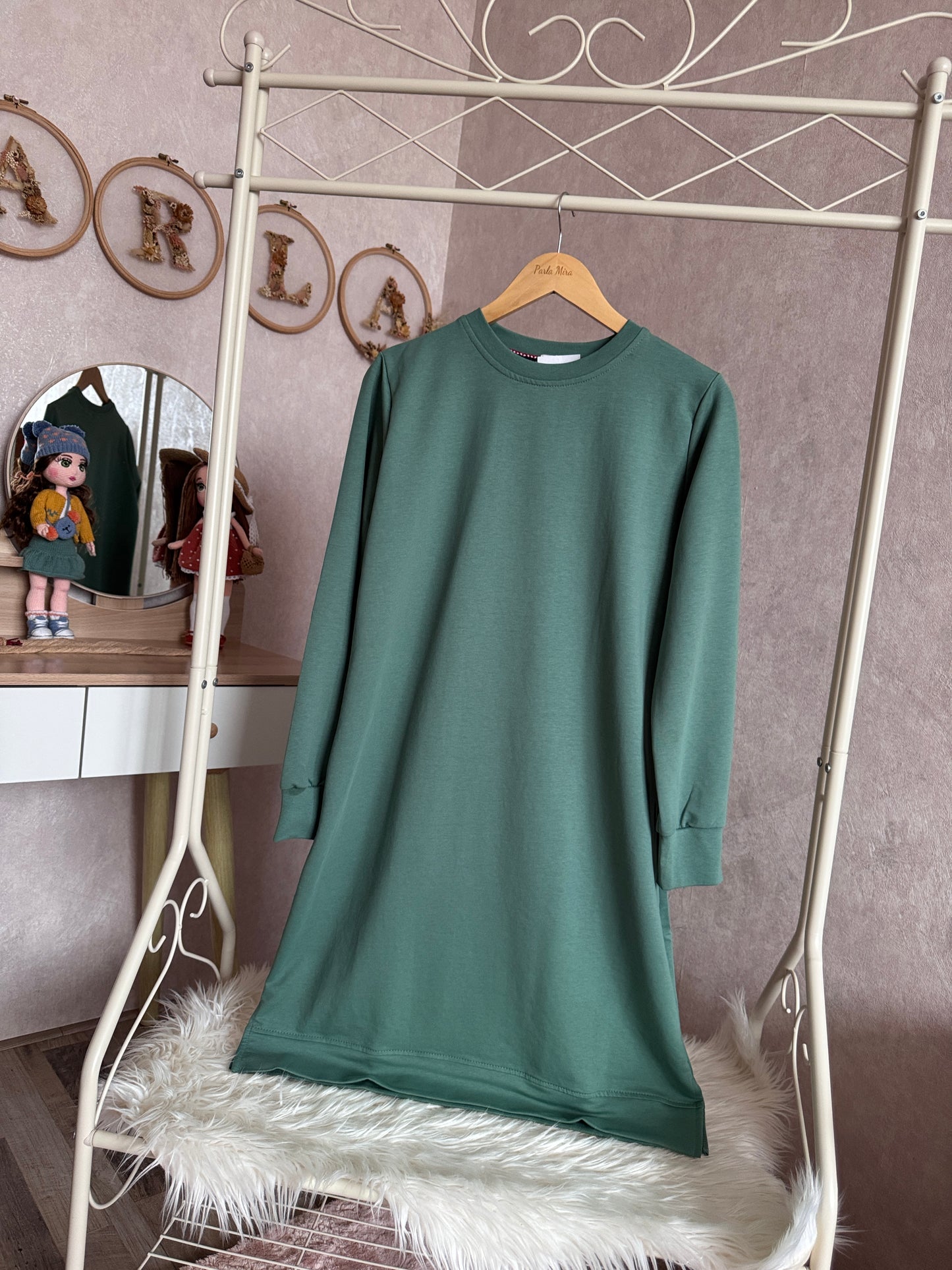 Düz tunik, çağla