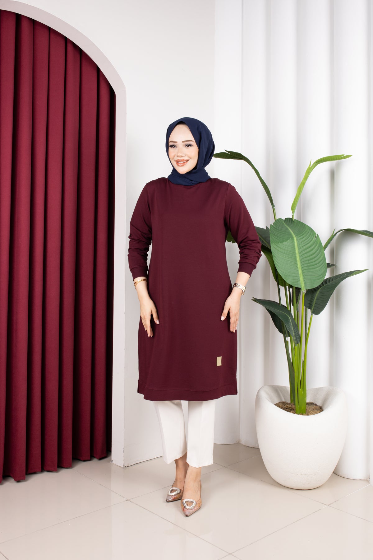 Bade tunik, mürdüm
