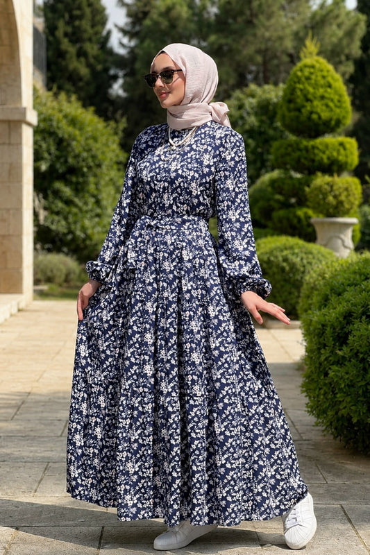 Rumeysa desenli elbise