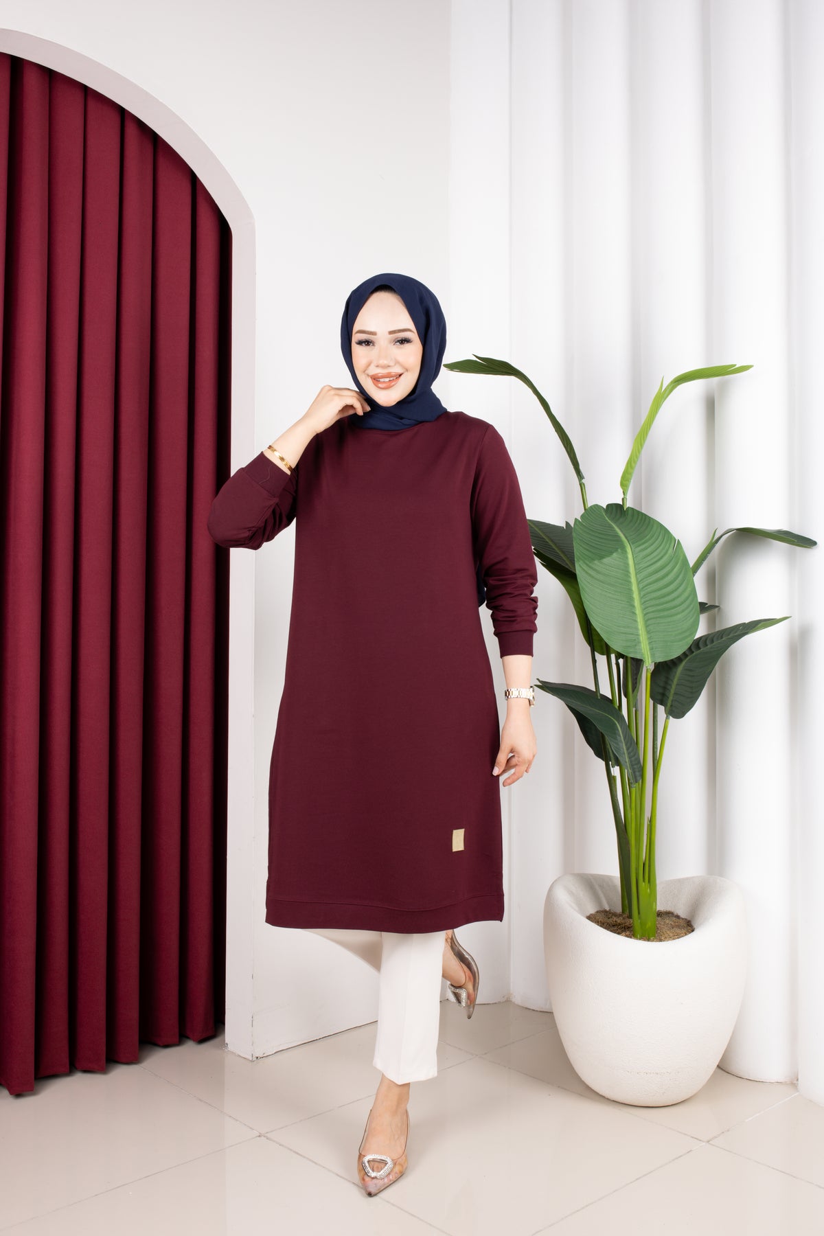 Bade tunik, mürdüm