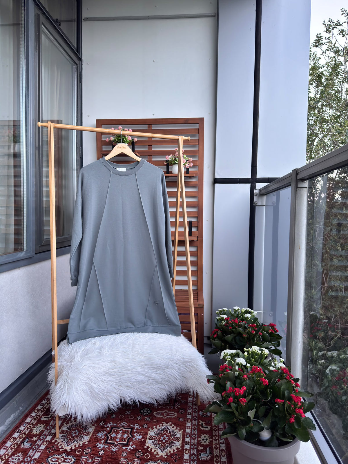 Defne tunik, yeşil