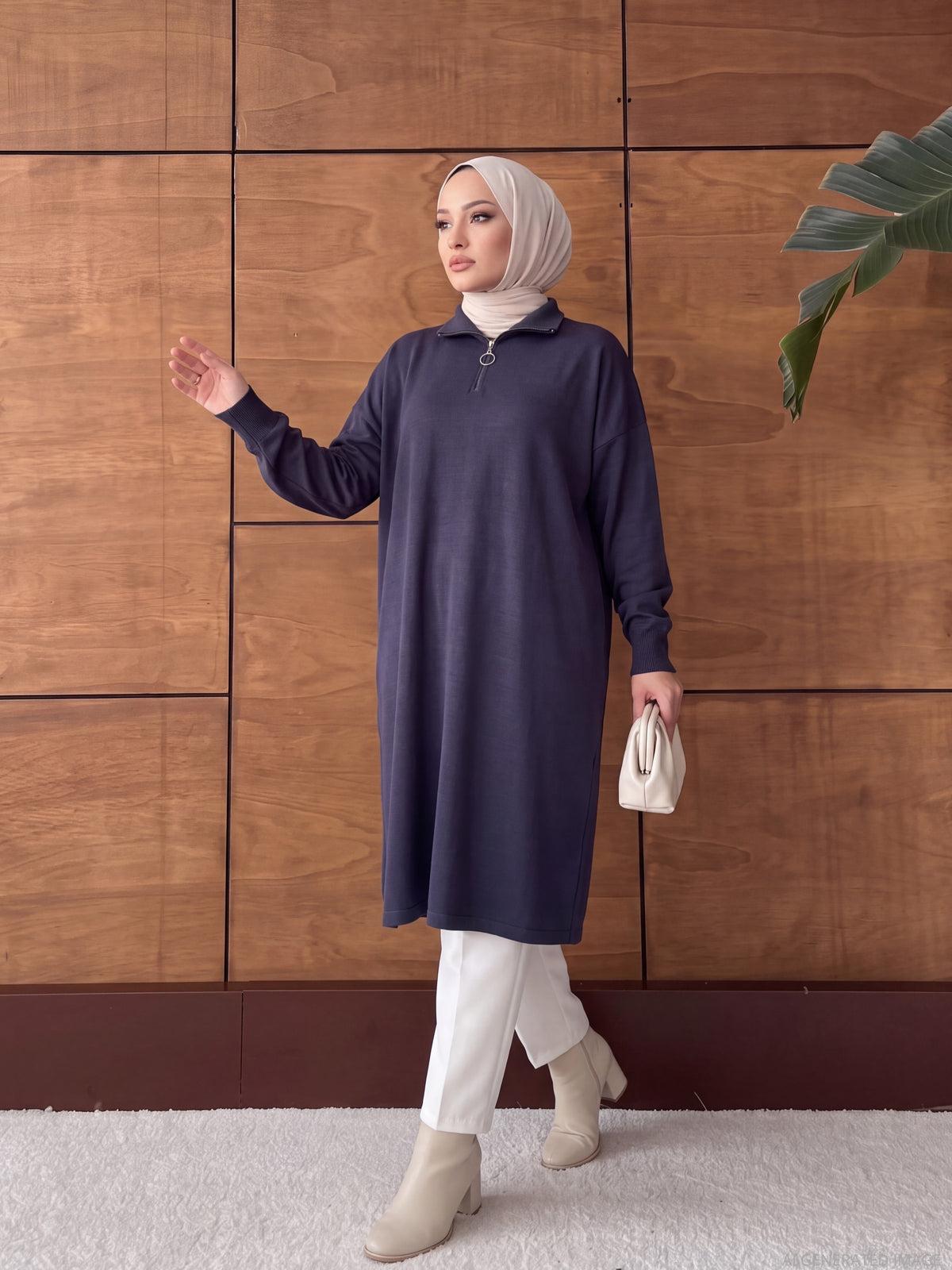 Hazan tunik, mürdüm