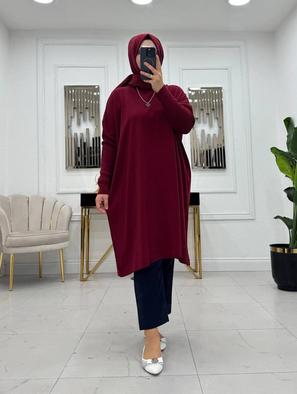 Ekim tunik, bordo